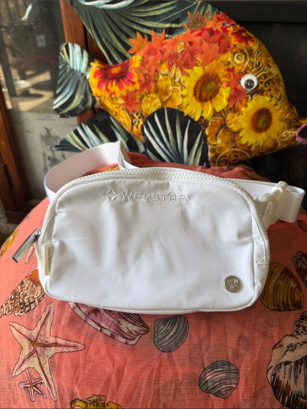 lululemon athletica White Waist Crossbody Pouch